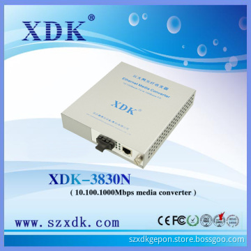 High quality 10/100/1000M fiber media converter